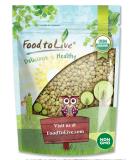 Organic Whole Green Lentils, 3 Pounds  Non-GMO, Dried Raw Beans, Sproutable, Vegan, Kosher, Bulk. High in Folate, Dietary Fiber, Protein. No Soaking Required. Great for Soups, and Veggie Burgers. 3 Pound (Pack of 1) - Buy Online on SooperMarket.com