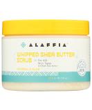 Alaffia Oatmeal & Aloe Whipped Shea Butter Scrub - Nourishing Body Exfoliator 11 OZ | Shop Internationally - Buy Online on SooperMarket.com