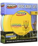 Innova Disc Golf Set  Driver, Mid-Range & Putter, Comfortable DX Plastic, Colors May Vary (3 Pack) - Buy Online on SooperMarket.com