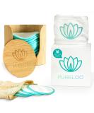 16 Pack Reusable Makeup Remover Pads - Eco-Friendly Cotton Pads with Laundry Bag & Bamboo Box - Perfect for Makeup Removal - Buy Online on SooperMarket.com