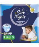 Babylino Safe Nights Boy absorbent night pants for babies aged 8-16 years (30-50 kg) 14 units Boy Taglia L (Pack of 14) - Buy Online on SooperMarket.com