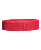 Strapworks Lightweight Polypropylene Webbing - Poly Strapping for Outdoor DIY Gear Repair, Pet Collars, Crafts  1 Inch by 10, 25, or 50 Yards, Over 20 Colors Red 1" x 10 yard - Buy Online on SooperMarket.com
