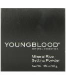Youngblood Clean Luxury Cosmetics Loose Mineral Rice Setting Powder - Medium (0.35 oz) | Vegan & Cruelty-Free Formula for Translucent, Matte, and Natural Acne-Prone Skin - Buy Online on SooperMarket.com