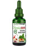 Alphapower Food Original Stevia Sugar Drops 1x100ml vegan & GMO-free liquid sugar-free sugar substitute without calories liquid sweetener for drops without taste for baking & liquids stevia liquid sugar 100 ml (1 Pack) - Buy Online on SooperMarket.com