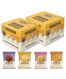 Border 4 Varieties Crafted Biscuits - Pack of 2 x 48 Mini Multipacks Individually Wrapped Biscuits & Cookies Gift Hamper Box. Great for Lunchbox Snacks Part Bag Fillers. - Buy Online on SooperMarket.com