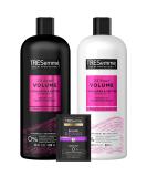 TRESemm 24 Hour Volume Shampoo & Conditioner Set | Keratin Repair Hair Mask | Best Volumizing Hair Products for Fine Hair with Collagen & Peptide Complex - Buy Online on SooperMarket.com