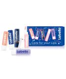 Labello gift set moisturizing lip care set with pampering care products care set for the lips with lip care stick lip gloss and more 5.5 ml (5 Pack) - Buy Online on SooperMarket.com