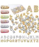 52 Pieces Delicate Style Alphabet Nail Stud Stickers - Rhinestone Letter Charms for Women and Girls Nail Decoration - English Nail Accessories Salon - Buy Online on SooperMarket.com