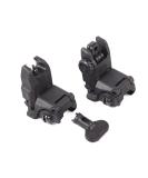 Levien Generation II MB-US Front and Rear Flip Up Sight can Mount on Any Picatinny or Weaver Rail Black - Buy Online on SooperMarket.com