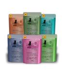 Catz Finefood Multipack 2 12 x 85g bag delicatessen cat food wet varieties Mix package 2 with chicken tuna cattle red bark lamb shrimp II 85 g (12 Pack) - Buy Online on SooperMarket.com