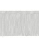 4 (10cm) Long Solid Chainette Fringe Trim - Pure White #A1 - 11 Yard Value Pack - Buy Online on SooperMarket.com