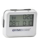 Gymboss Interval Timer & Stopwatch - White/Gray Gloss | Track Your Workouts Efficiently - Buy Online on SooperMarket.com