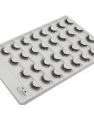 16 Pairs Fluffy 3D Volume Faux Mink Eyelashes - Reusable Natural Long Stripe Lashes for Dramatic Daily Makeup - Buy Online on SooperMarket.com