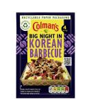 Colman's Big Night In Korean Barbecue Recipe Mix perfect with white rice for a takeaway-style family meal 45 g - Buy Online on SooperMarket.com