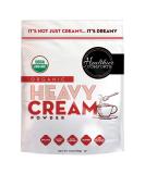 Healthier Comforts Organic Heavy Cream Powder (72% Butterfat) | Certified USDA Organic | Kosher | Gluten Free, Non-GMO, Keto Friendly, Free of Antibiotics & Hormones (rBGH or rBST) | Made in USA 7 oz. - Buy Online on SooperMarket.com