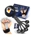 Vitalleo hand trainer set - increase in grip - 8 resistance levels forear -arm coaches - rehabilitation and prevention - quality finger trainer - Buy Online on SooperMarket.com