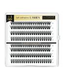 Lankiz Self-Adhesive Eyelashes - 160pcs No Glue Required 40D D Curl DIY Eyelash Extensions Reusable Pre-Glued Individual Lashes - Buy Online on SooperMarket.com