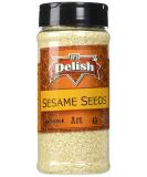 Organic White Hulled Sesame Seeds 9 oz by Its Delish - Nutty Flavor | 1 Pack - Buy Online on SooperMarket.com