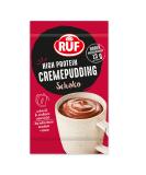 Ruf high protein cream pudding chocolate chocolate pudding from the cup of 13g protein per serving easy preparation without cooking gluten-free 1 x 59g chocolate 1-pack 1x59g - Buy Online on SooperMarket.com