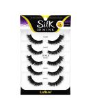 Buy Laflare Silk Mink 3D False Eyelashes - Light & Fluffy Wispy Lashes | 5 Pairs Value Pack (SM01X5P) - International Shipping Available - Buy Online on SooperMarket.com