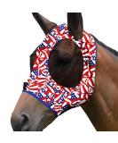 Harrison Howard Elasticity Horse Fly Mask - Excellent Comfort & UV Protection for Your Horse - Buy Online on SooperMarket.com