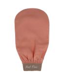 Turkish 100% Silk Exfoliating Gloves - Body Scrub Mitt for Men and Women by Feel Fine - Salmon Pink - Buy Online on SooperMarket.com