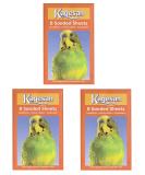 3 PACK KAGESAN ORANGE BIRD CAGE SAND PAPER SHEETS 24 SHEETS 35 X 21 CM 14 X 8 - Buy Online on SooperMarket.com