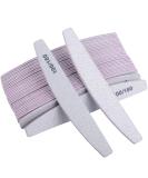 25 Pieces 100/180 Grits Nail Files and Buffers Professional Double Sided Emery Boards Manicure Tool for Acrylic Nails 25 Count (Pack of 1) - Buy Online on SooperMarket.com