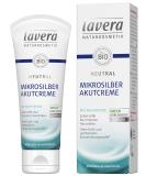 Lavera neutral acute cream with microsilver - organic night candle - immediate help in skin irritation - neurodermatitis - medical skin care - vegan - organic plant active ingredients - natural cosmetics cream - 75ml single - Buy Online on SooperMarket.com