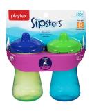 Playtex Sipsters Stage 2 Spill-Proof Spout Sippy Cups - 9oz - 2 Pack - Buy Online on SooperMarket.com