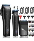 Karret Professional Hair Clippers & Trimmer Set | 3-in-1 Cordless Hair Cutting Kit for Men - Ideal Gift - Buy Online on SooperMarket.com