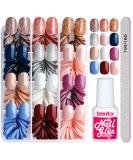Teenitor Short Press on Nails - Glossy Glitter Fake Nails 288pcs - Buy Online on SooperMarket.com