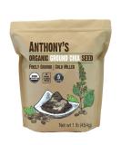Organic Chia Seed - Anthony's 1 lb | Gluten Free, Non-GMO, Finely Ground - Buy Online on SooperMarket.com