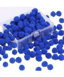 150 Blue 1 Inch Pom Poms for Crafts - Creative Decorations & DIY Projects - Buy Online on SooperMarket.com
