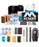 XCMAN Complete Ski Snowboard Tuning & Waxing Kit All-in-One Toolset with Iron Wax Edge Tuner & More for Perfect Winter Performance - Buy Online on SooperMarket.com