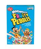 Post Fruity PEBBLES with Marshmallows Cereal - Gluten Free Sweetened Rice Breakfast Cereal - 11oz Small Box - Buy Online on SooperMarket.com