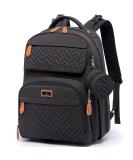 Diaper Bag Backpack  BabbleRoo Unisex Baby Bags with Changing Pad  Pacifier Case & Stroller Straps  Multifunction Waterproof Travel Back Pack for Boys Girls  Black - Buy Online on SooperMarket.com