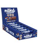 Nakd Blueberry Muffin Natural Fruit & Nut Bars - Vegan - Healthy Snack - Gluten Free - 35g x 18 bars Blueberry Muffin 630g - Buy Online on SooperMarket.com