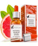 Retinol Serum for Face - 2.5% Pure Anti-Wrinkle Serum with Hyaluronic Acid & Vitamin B3 | Resurfacing Anti-Aging Treatment for Men & Women - Facial Acne Solution - Buy Online on SooperMarket.com