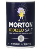 Morton, Iodized Salt, 250 Grams(gm) - Buy Online on SooperMarket.com