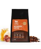 Lean Caffeine Mushroom Coffee Ground 412g | Mushroom Extract Powder | Lions Mane Reishi Mushroom Cordyceps & Agaricus Blazei Shroom Blend | Bulletproof Mycotoxin Free Coffee 412 g (Pack of 1) - Buy Online on SooperMarket.com