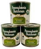 Organic Pennsylvania Dutchman Sliced Mushrooms - Three 4 oz Cans - Buy Online on SooperMarket.com