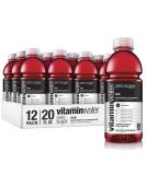 vitaminwater zero xxx, açai-blueberry-pomegranate flavored, electrolyte enhanced bottled water with vitamin b5, b6, b12, 20 fl oz, 12 pack - Buy Online on SooperMarket.com