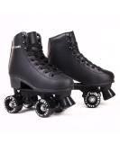 Skate Gear Retro Quad Design Roller Skates Ankle Support Black Women's 7 / Youth 6 / Men's 6 - Buy Online on SooperMarket.com