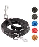 Buy Vitazoo 3m Dog Leash - Adjustable Nylon Graphite Leash with Carabiners for All Dog Sizes - Reflective Black Guide Leash - Buy Online on SooperMarket.com