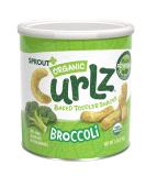 Sprout Organic Baby Food Stage 4 Toddler Snacks Broccoli Plant Power Curlz 1.48oz (Pack of 6) - Buy Online on SooperMarket.com