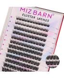 MIZ BARN Lash Clusters - 144pcs D Curl Eyelash Extensions (12-18mm) | Fluffy False Lashes for DIY at Home - Buy Online on SooperMarket.com