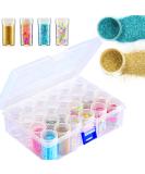 JUSTDOLIFE Embroidery Diamond Storage Box - 30 Small Beads Containers for Diamond Painting, Jewelry, Art & Craft - Buy Online on SooperMarket.com