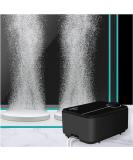 Boxtech aquarium air pump adjustable oxygen pump 2 air outlets.quiet low in vibration and sufficient oxygen air pump for aquariums black 8 watts - Buy Online on SooperMarket.com