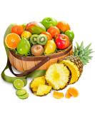 Tropical Favorites Fresh Fruit Gift Basket - Buy Online on SooperMarket.com